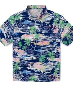 Toronto Maple Leafs Flamingo Retreat 2026 Hawaiian Shirt