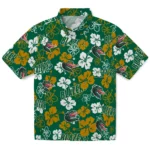 UAB Blazers Hibiscus Bloom Hawaiian Shirt