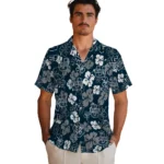 utah-state-aggies-hawaiian-shirt-hibiscus-bloom-navy-best-selling.webp