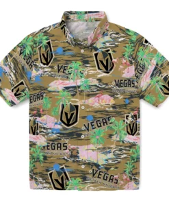 Vegas Golden Knights Flamingo Retreat 2026 Hawaiian Shirt