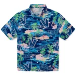 villanova-wildcats-hawaiian-shirt-flamingo-retreat-navy-best-selling.webp