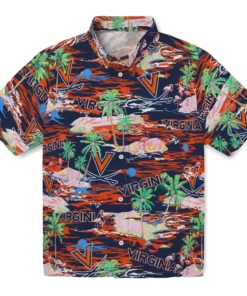 Virginia Cavaliers Flamingo Retreat 2026 Hawaiian Shirt