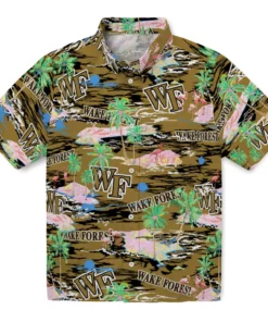 Wake Forest Demon Deacons Flamingo Retreat 2026 Hawaiian Shirt