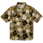 Wake Forest Demon Deacons Hibiscus Bloom Hawaiian Shirt