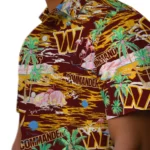 washington-commanders-hawaiian-shirt-flamingo-retreat-burgundy-best-selling.webp
