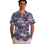 washington-huskies-hawaiian-shirt-flamingo-retreat-purple-best-selling.webp