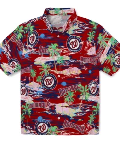 Washington Nationals Flamingo Retreat 2026 Hawaiian Shirt