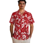 wisconsin-badgers-hawaiian-shirt-hibiscus-bloom-red-best-selling.webp