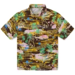 wyoming-cowboys-hawaiian-shirt-flamingo-retreat-brown-best-selling.webp