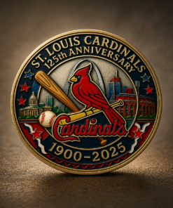 St Louis Cardinals 125Th Anniversary Commemorative Coin