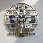 Notre Dame Fighting Irish Home Decorative 3D Wall Clock