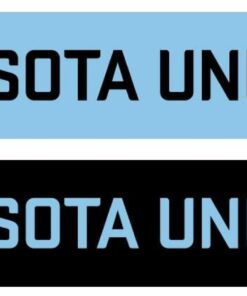 Minnesota United Two Tone Graphic Scarf - Soccer Fan Winter Accessory