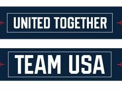Team USA Tower Graphic Scarf - Sports Fan Winter Accessory