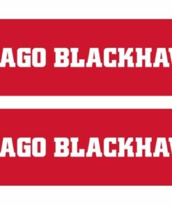 National Hockey League Chicago Blackhawks Alt Graphic Scarf - Hockey Fan Winter Accessory
