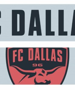 FC Dallas Jersey Hook Graphic Scarf - Soccer Fan Winter Accessory