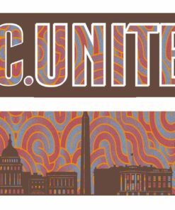 DC United Jersey Hook Graphic Scarf - Soccer Fan Winter Accessory