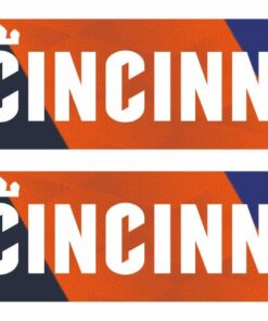 FC Cincinnati Jersey Hook Graphic Scarf - Soccer Fan Winter Accessory