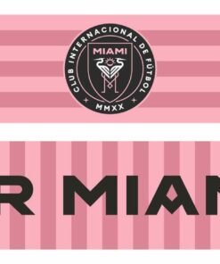 Inter Miami CF Jersey Hook Graphic Scarf - Soccer Fan Winter Accessory