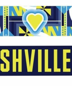 Nashville SC Jersey Hook Graphic Scarf - Soccer Fan Winter Accessory