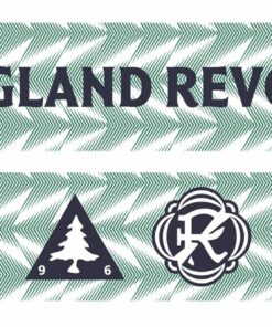 New England Revolution Jersey Hook Graphic Scarf - Soccer Fan Winter Accessory
