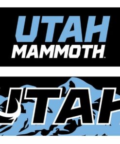 National Hockey League Utah Mammoth Mountain Graphic Scarf - Hockey Fan Winter Accessory