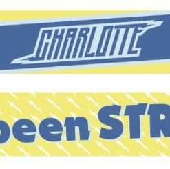 Charlotte FC 3rd Kit Jersey Hook Graphic Scarf - Soccer Fan Winter Accessory