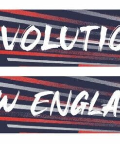 New England Revolution 3rd Kit Jersey Hook Graphic Scarf - Soccer Fan Winter Accessory