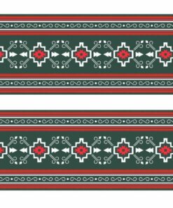 Mexican Football Federation Aztec Graphic Scarf - Soccer Fan Winter Accessory