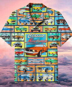 1964 Ford Mustang Classic Car Hawaiian Shirt
