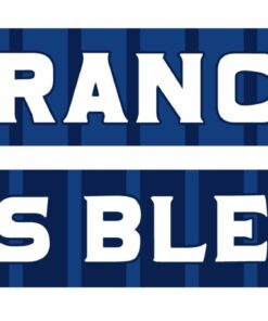 France Country Graphic Scarf - Soccer Fan Winter Accessory