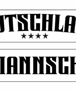 Germany Country Graphic Scarf - Soccer Fan Winter Accessory
