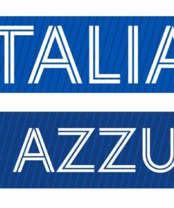 Italy Country Graphic Scarf - Soccer Fan Winter Accessory