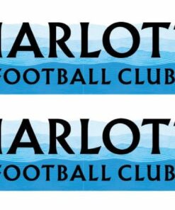 Charlotte FC Jersey Hook Graphic Scarf - Soccer Fan Winter Accessory
