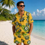 Athletics-Oakland-Green-Leaf-Hibiscus-Flower-Summer-Hawaiian-Shirt-And-Shorts.jpg