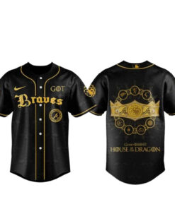 Atlanta Braves Game of Thrones House of the Dragon 2026 Baseball Jersey