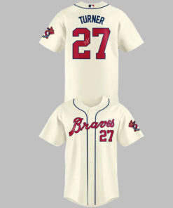 Atlanta Braves Legend Ted Turner Baseball Jersey