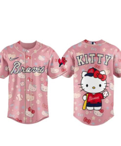 Atlanta Braves x Hello Kitty 2026 Baseball Jersey