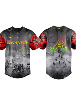 Atlanta Braves x Stranger Things Tales From ’85 Baseball Jersey