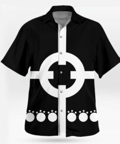 Bartholomew Kuma Inspired Target Pattern Hawaiian Shirt