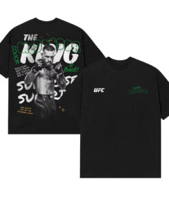 Black Conor McGregor King Boxy T-Shirt