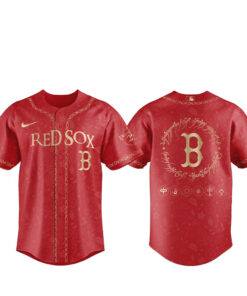 Boston Red Sox The Lord of The Rings 2026 Night Red Baseball Jersey