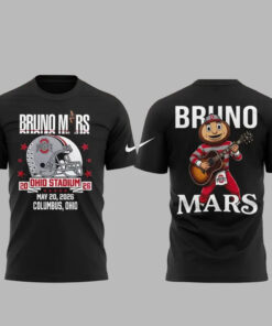 Bruno Mars x Ohio State Buckeyes The Romantic Tour 2026 Shirt