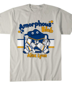 Buffalo Sabres Alex Lyon Amorphous Blob T-Shirt