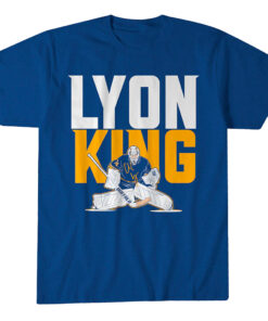 Buffalo Sabres Alex Lyon The Goalie King T-Shirt