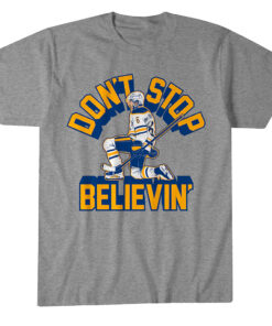 Buffalo Sabres Zach Benson Don't Stop Believin' Shirt