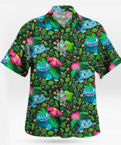 Bulbasaur Ivysaur Venusaur Pokemon Hawaiian Shirt