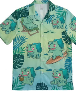 Bulbasaur Jungle Summer 2026 Hawaiian Shirt