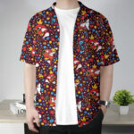 Burgundy-Magikarp-Pattern-Pokemon-Hawaiian-Shirt-2.jpg