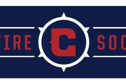 Chicago Fire Club Graphic Scarf for Soccer Fans