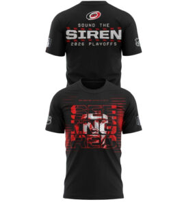 Carolina Hurricanes 2026 Playoffs Sound The Siren Shirt